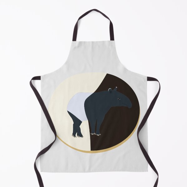 Item preview, Malayan Tapir Black And White Cookie designed and sold by ThatIsSomething.