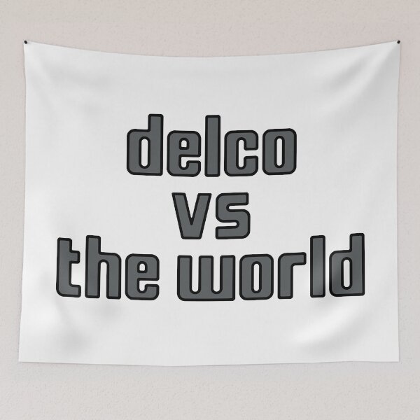 Item preview, Delco vs The World designed and sold by TropiCol Creations.
