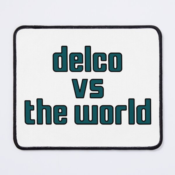 Item preview, Delco vs The World designed and sold by TropiCol Creations.