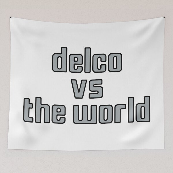 Item preview, Delco vs The World designed and sold by TropiCol Creations.