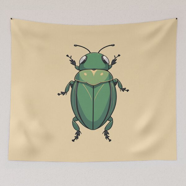 Item preview, Cute June Beetle Bug designed and sold by Atlantico54.