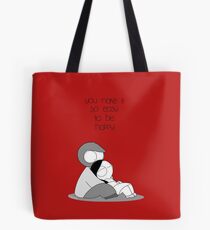 Einfach glücklich zu sein Tote Bag