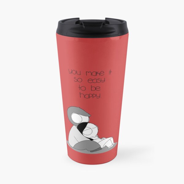 Easy To Be Happy Travel Mug