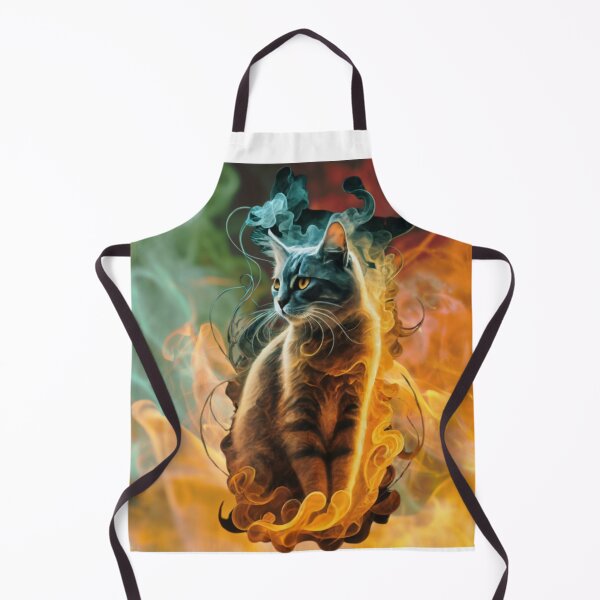Item preview, CAT LOVER ON FIRE MODE designed and sold by AGHstore.