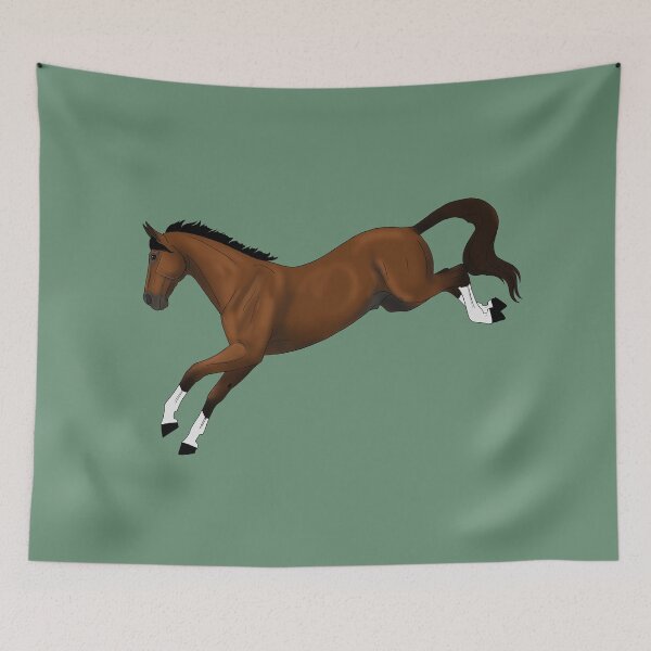 Item preview, Bay Hunter Jumper Horse designed and sold by DappledMoon.