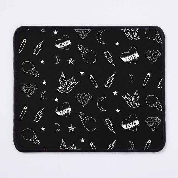 Item preview, Tattoo Flash Elements Pattern designed and sold by Foxalla.