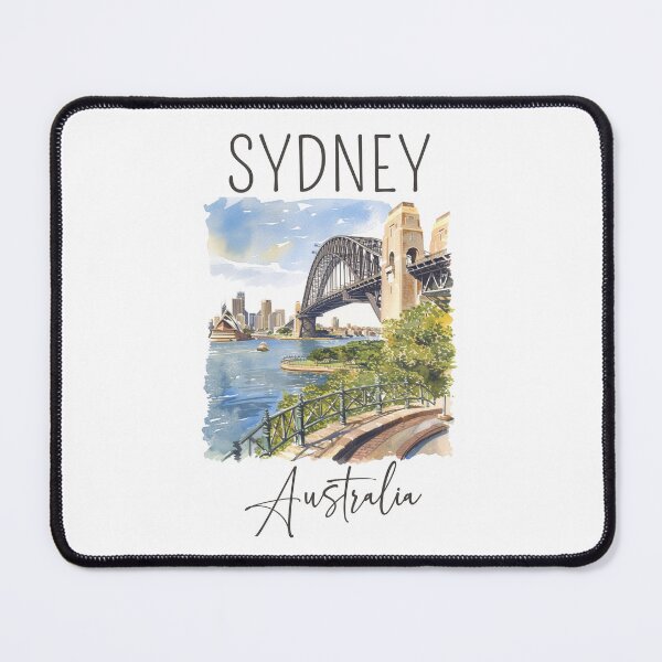 Item preview, Watercolor Design of Sydney - Australia designed and sold by Sketch-Shack.