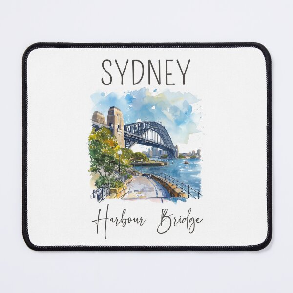 Artikelvorschau, Aquarelldesign von Sydney - Australien entworfen und verkauft von Sketch-Shack.