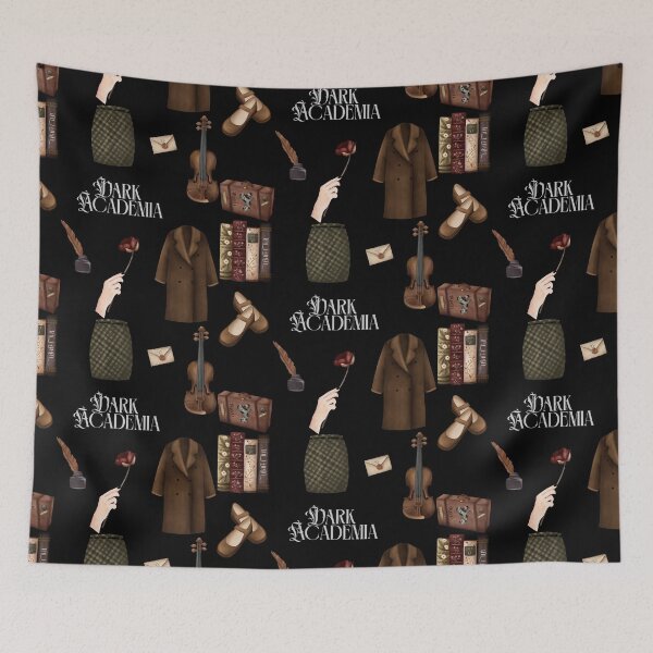Item preview, Dark Academia aesthetic Pack pattern  designed and sold by Fantasy Cache.