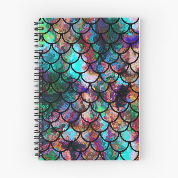 Item preview, Abstract Black Fish Scales Pattern designed and sold by Jared Davies.