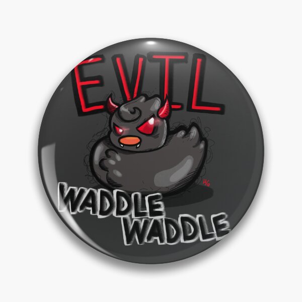 Item preview, Evil Demonic Duck Waddle Waddle designed and sold by Howdy Gaudy.
