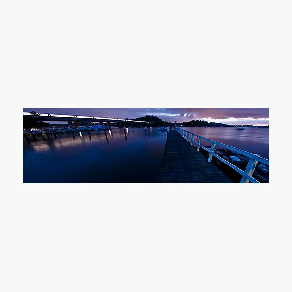 Como Marina Pano Photographic Print