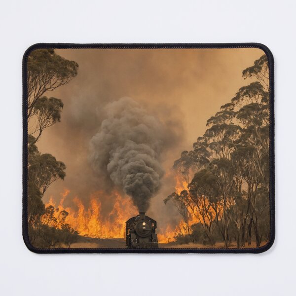 Item preview, Fires: A fictional series of Australian Bushfires 012 designed and sold by TheHotEnd.