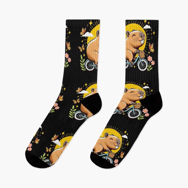 Item preview, Capybara Cycling Happily designed and sold by Ederson D'Mind.