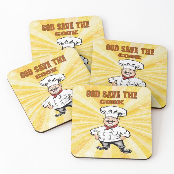 Item preview, Culinary Royalty: God Save The Cook Retro Edition designed and sold by MysticOzzy.