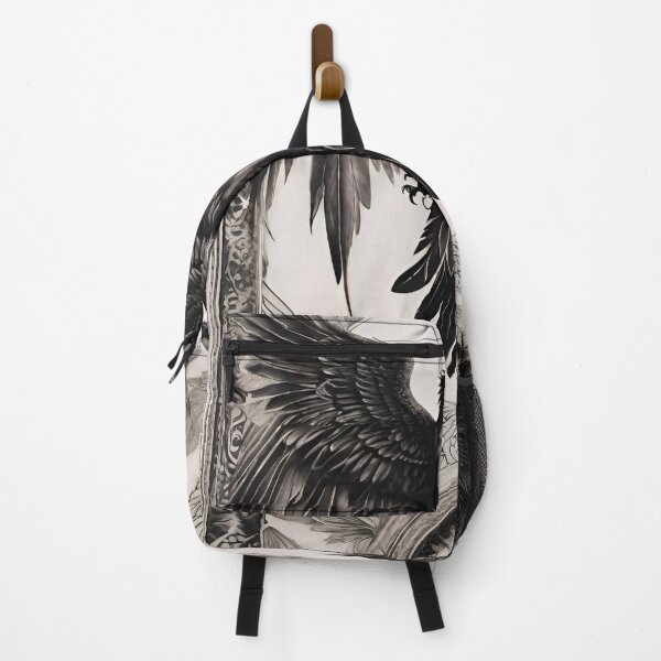 Item preview, Crow Seraphim designed and sold by MatrixTattoo.