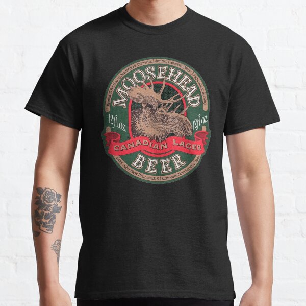 Artikel-Vorschau von Kanadisches Lagerbier-Label MOOSEHEAD, designt und verkauft von StickyMcSticker.