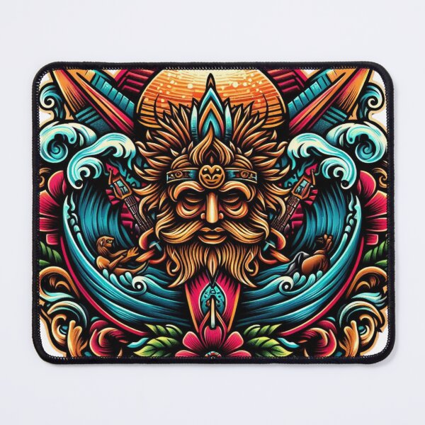 Item preview, Mystic Ocean Guardian - Ancient Mariner's Emblem designed and sold by RockToneShop.