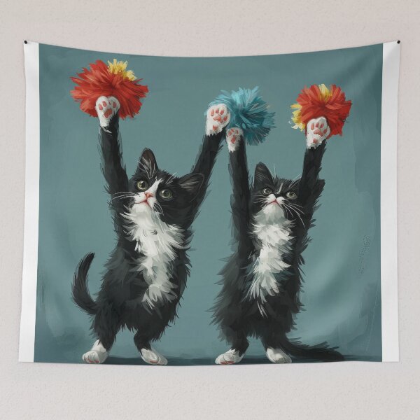 Item preview, B-Ball Crazy Cats! designed and sold by Pixel-Lair.