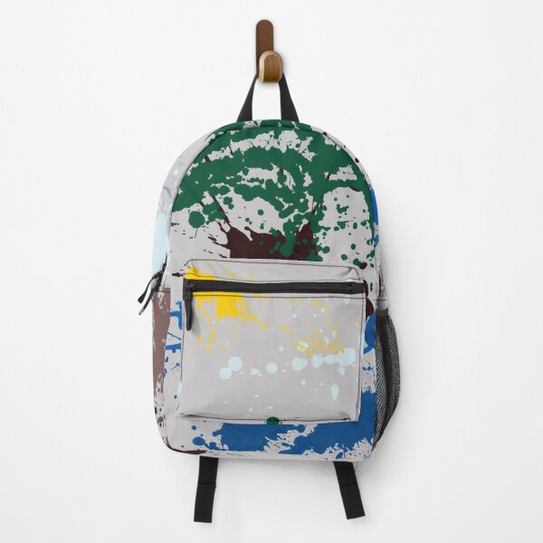 Item preview, Impressionistic Colorful Painting of Splashes designed and sold by aBITofMAGIC.