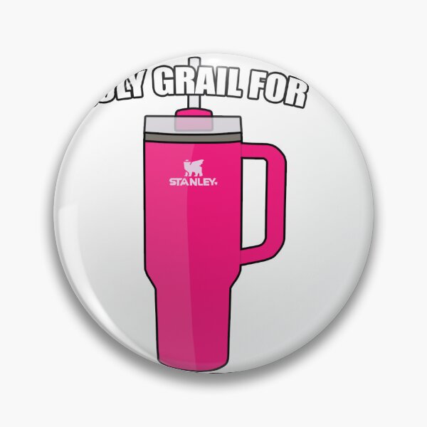 Item preview, The Holy Grail for White Girls Stanley Water Cup sticker designed and sold by coylechase.