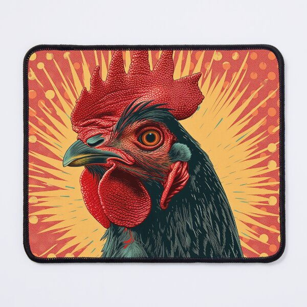 Item preview, Vintage Retro Farmhouse Rooster Pop Art 1 of 2  designed and sold by HollywoodInked.