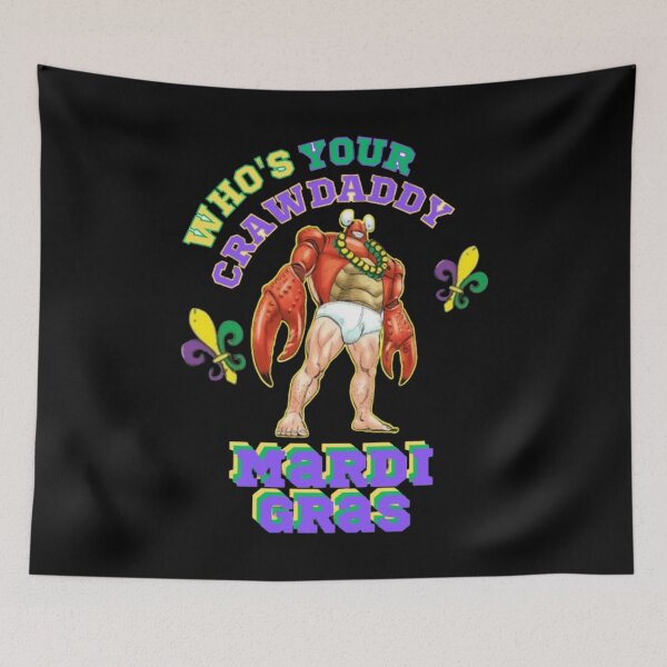 Item preview, Crawdaddy Carnival: Mardi Gras Crab Monster Tee | Anime designed and sold by ThisTee.