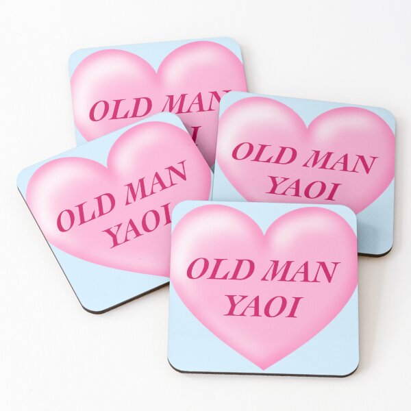 Item preview, Old Man Yaoi Heart designed and sold by GOTHEXPLICIT.