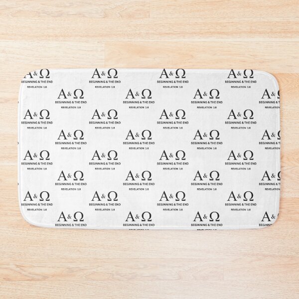 Item preview, Alpha & Omega, Beginning and the End, Revelation 1:8 designed and sold by Walk-n-Witness.