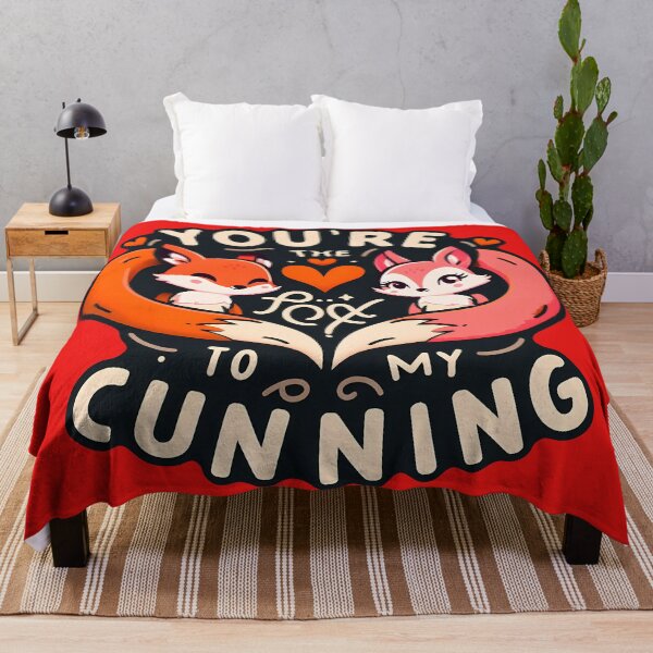 Item preview, Be As Cunning As A Fox, typography, Valentine designed and sold by maxmaj.