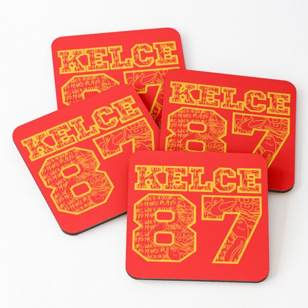 Item preview, Travis Kelce 87 Kansas City Chiefs When In Doubt, Make Plays designed and sold by andthewhy.