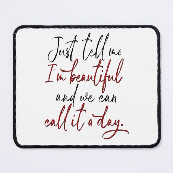 Item preview, Astarion Quotes - Tell me I'm beautiful and we can call it a day designed and sold by Crafts4Geeks.
