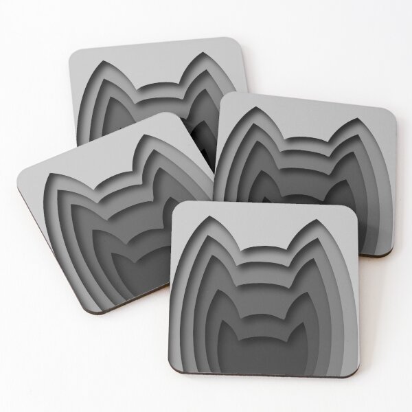 Item preview, Grey Cat Gradient 3D designed and sold by TheSimpleEdge.