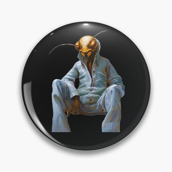 Item preview, Humanoid Ant In A Retro Seventies Jumpsuit :3D designed and sold by Vintage Hustle.