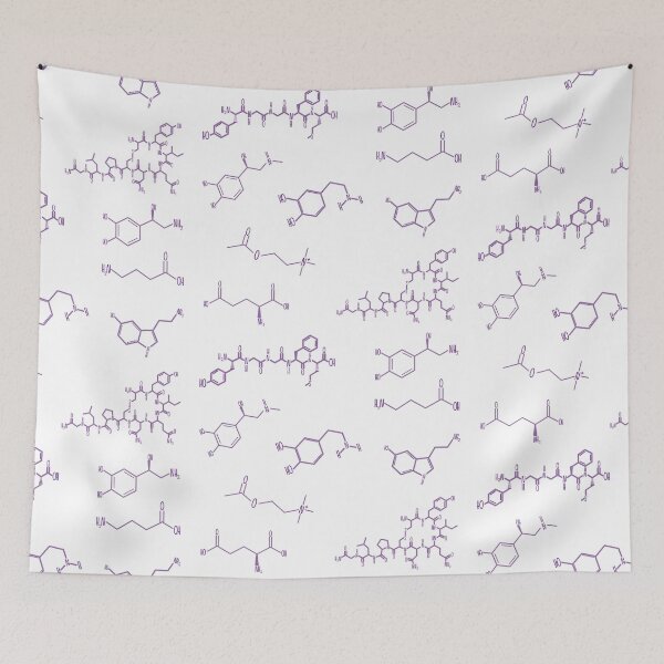 Item preview, Happy Chemicals Indigo Purple Sticker Sheet designed and sold by GrellenDraws.