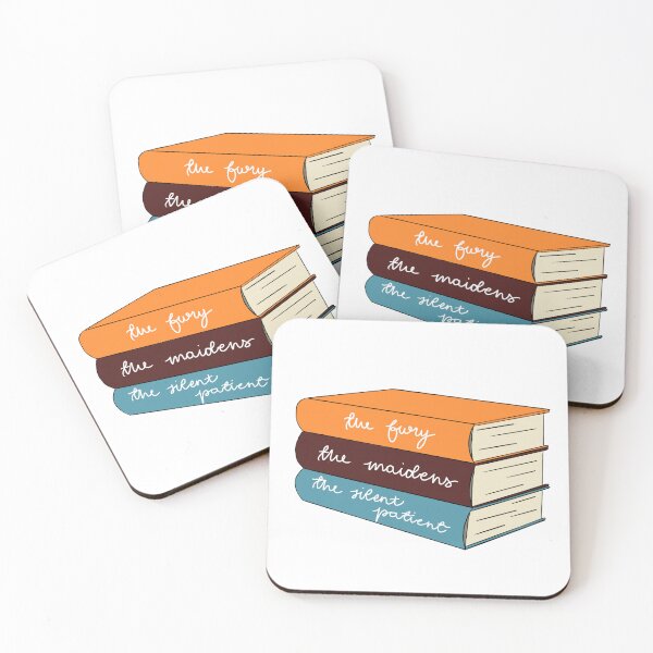 Item preview, Alex Michaelides Book Stack designed and sold by sketchedby rach.