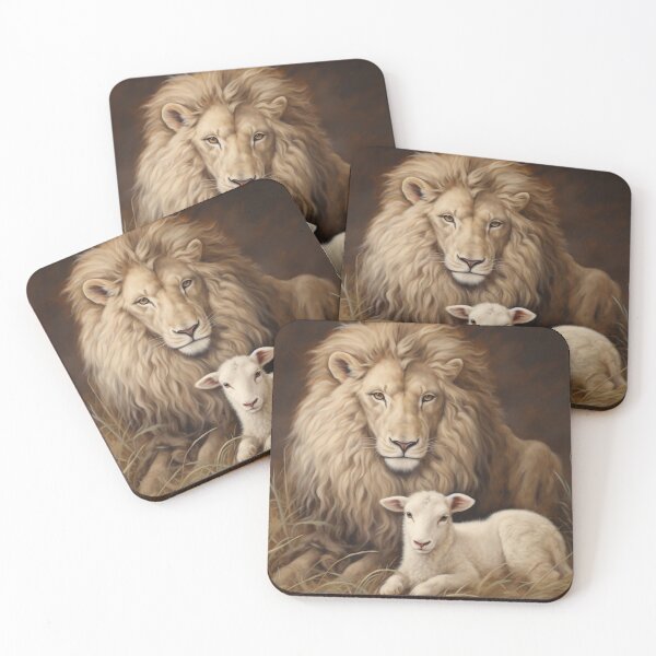 Item preview, The Lion Shall Lay Down with the Lamb designed and sold by Olivercat2018.