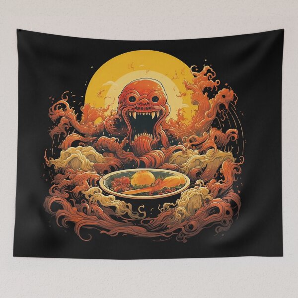 Item preview, Ramen Noodle Monster designed and sold by Obsidian Ink by Wilshire.