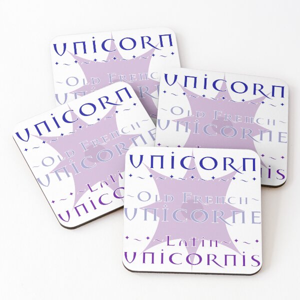 Item preview, Unicorn Unicorne Unicornis designed and sold by KatBelCreates.