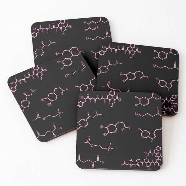 Item preview, Happy Chemicals Pink Sticker Sheet designed and sold by GrellenDraws.