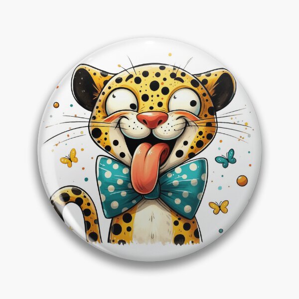Item preview, Cute and Happy Leopard! designed and sold by fribabywonder.