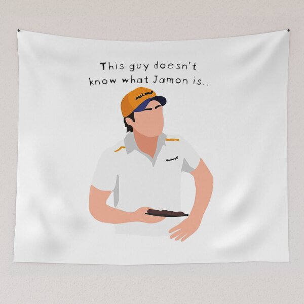 Item preview, Carlos Sainz - This guy doesn't know what Jamon is - F1 designed and sold by Dentapaint.