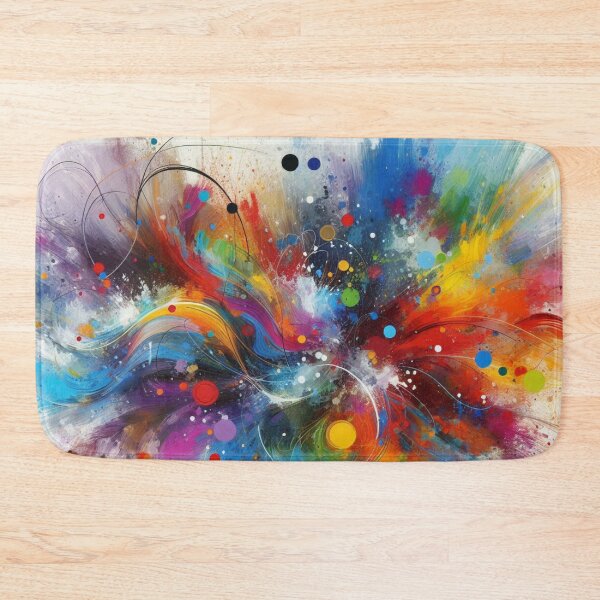 Item preview, Splashing Brushwork abstract Art designed and sold by joejiing.