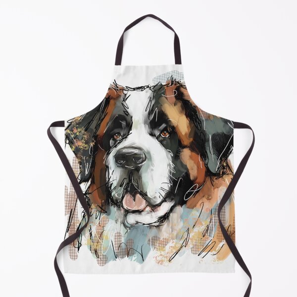 Item preview, St Bernard Dog designed and sold by TraceyMackieArt.