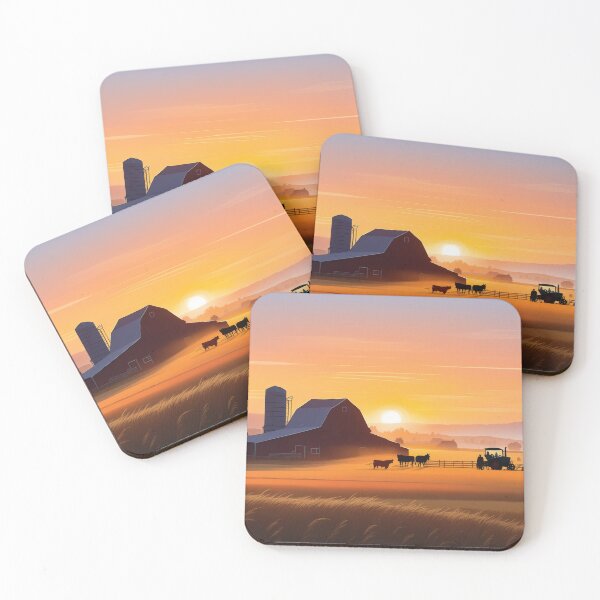 Item preview, Sunset Shade: Rustic Barn Dreams designed and sold by ZipperDragon88.