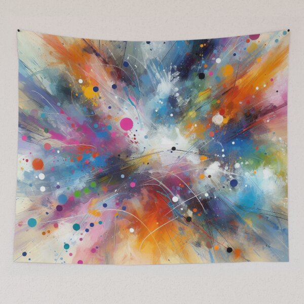 Item preview, Splashing Brushwork abstract Art designed and sold by joejiing.