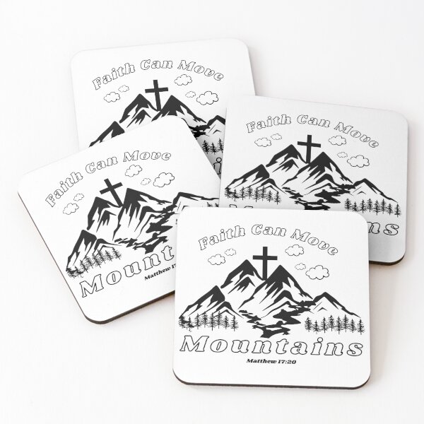 Item preview, Faith Can Move Mountains Matthew 17:20 designed and sold by MrDomStore.
