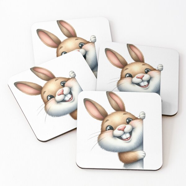 Item preview, Cute and Happy bunny! designed and sold by fribabywonder.