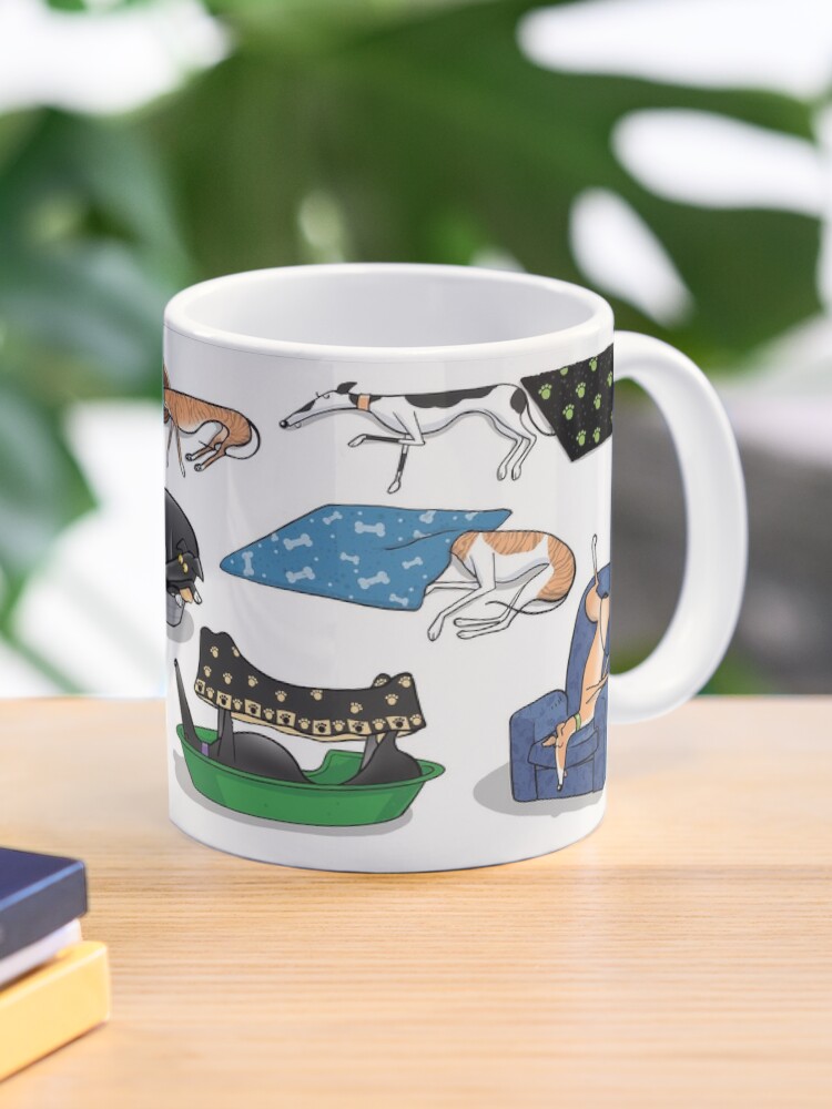 Greyhound shop coffee mugs