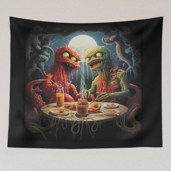Item preview, Ramen Noodle Monster designed and sold by Obsidian Ink by Wilshire.